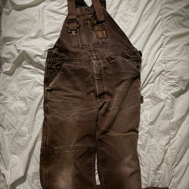 칼하트 멜빵 바지