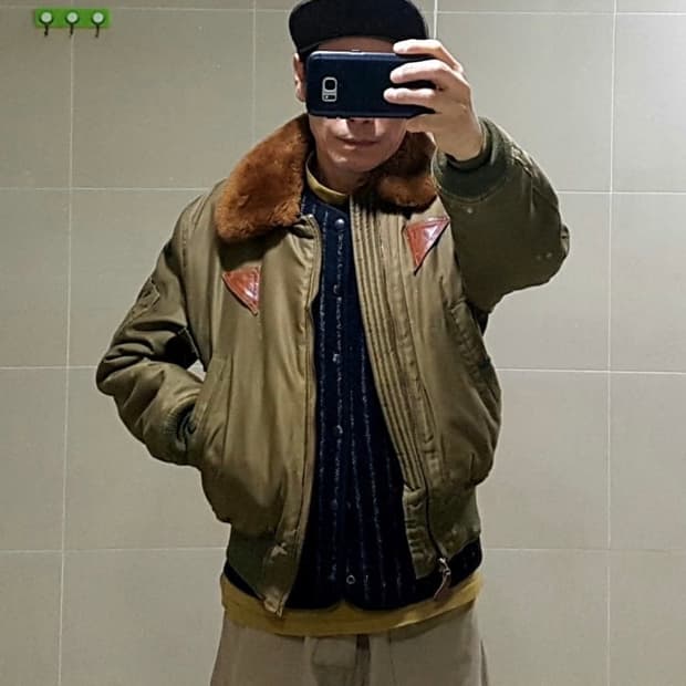 버즈릭슨 B-15A 플라잉 자켓