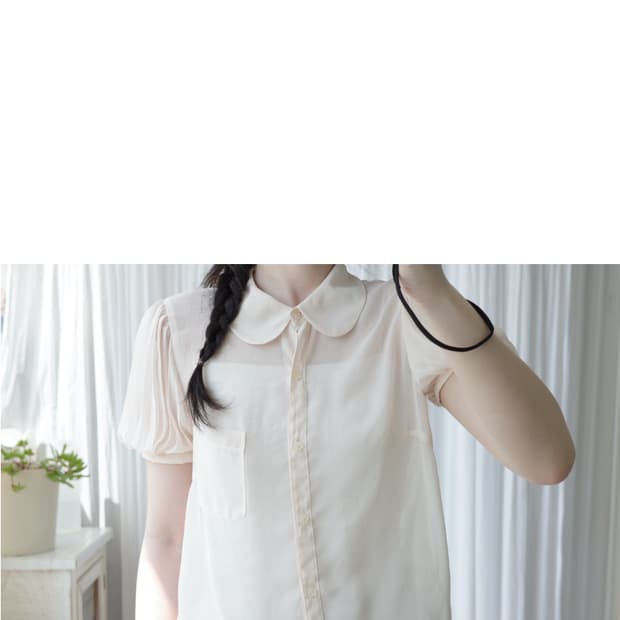 Jillstuart round blouse