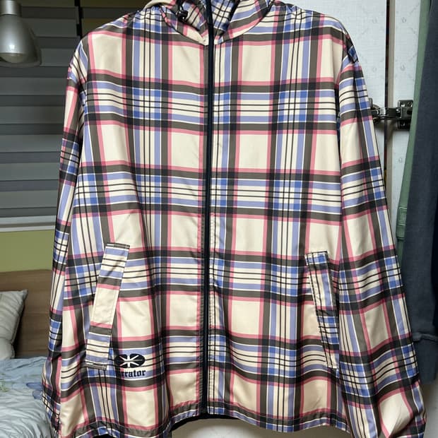 이알티알 Check Pattern Reversible Windbreake