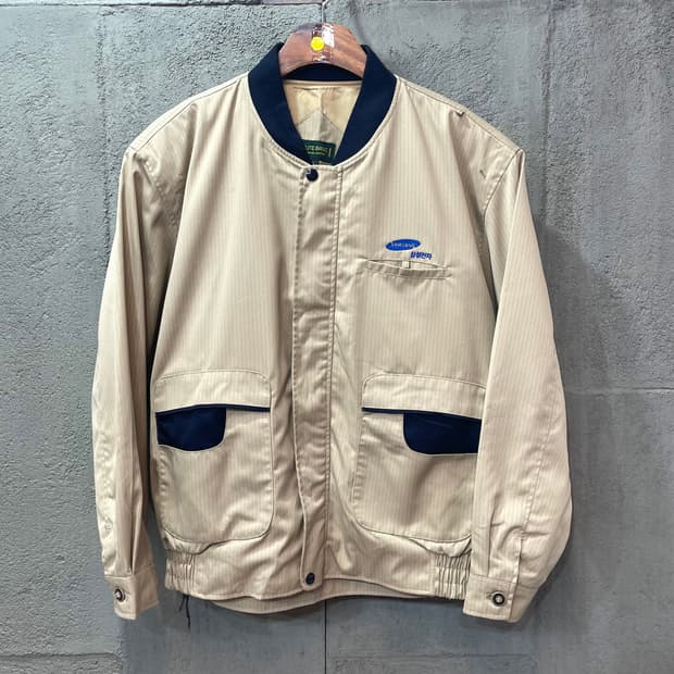 00s 삼성전자 스트라이프 봄버 자켓