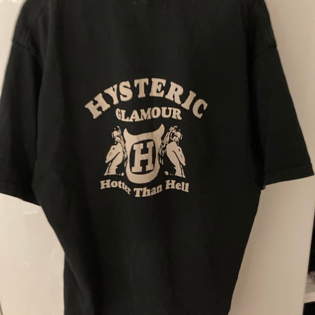 히스테릭글래머 hotter than hell 반팔 XL
