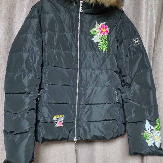 보그너자수다운숏패딩 L