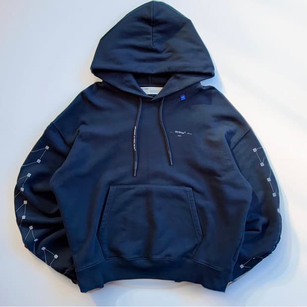 20fw 오프화이트 애로우 후드