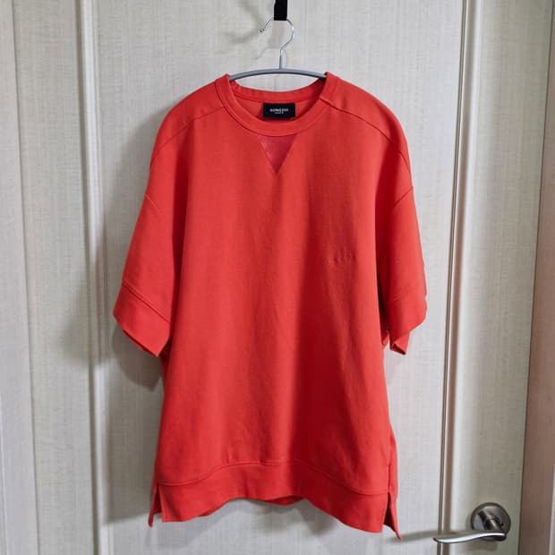 송지오옴므 가든 페인팅 티셔츠 다홍 48