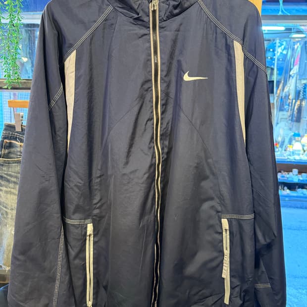 나이키 네이비 바람막이