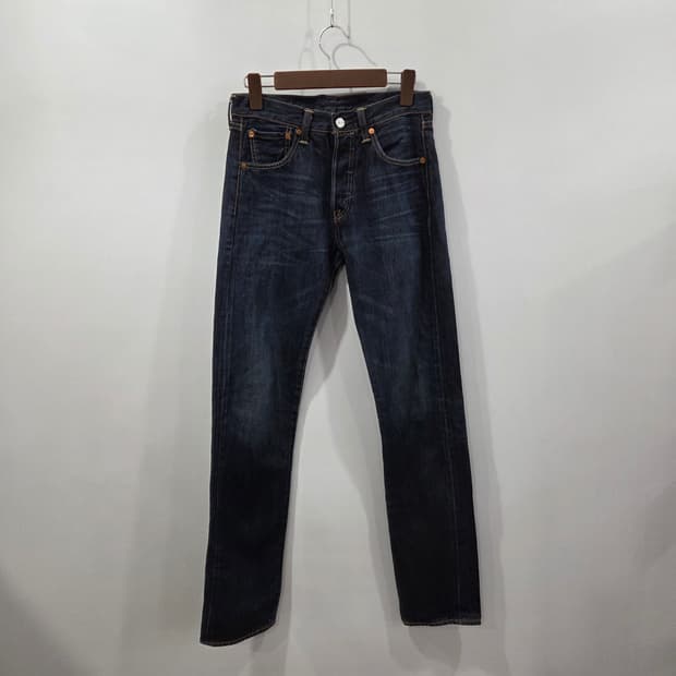 리바이스 501 진청 데님팬츠 28/34