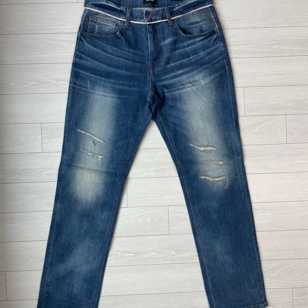 BUCKAROO 빈티지 디스트로이드 데님