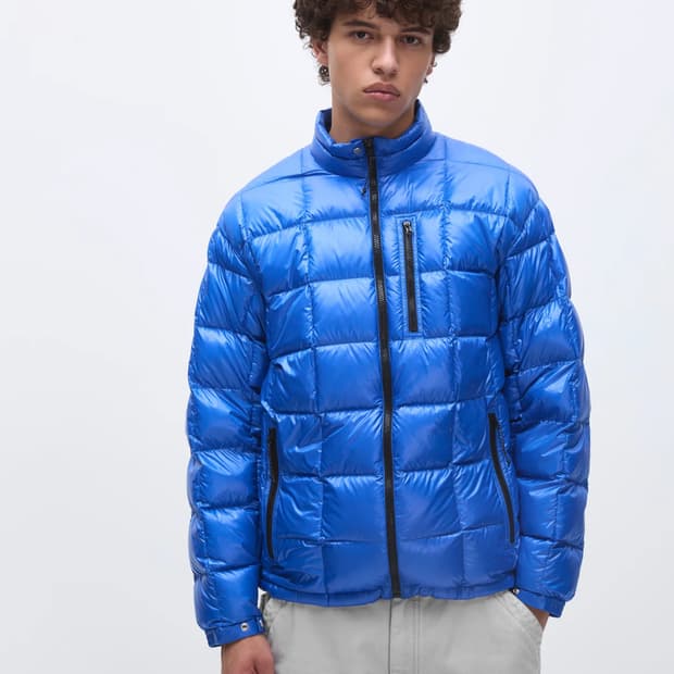 [XL] 카키스 캠퍼 다운 자켓 미드나잇 블루 경량패딩