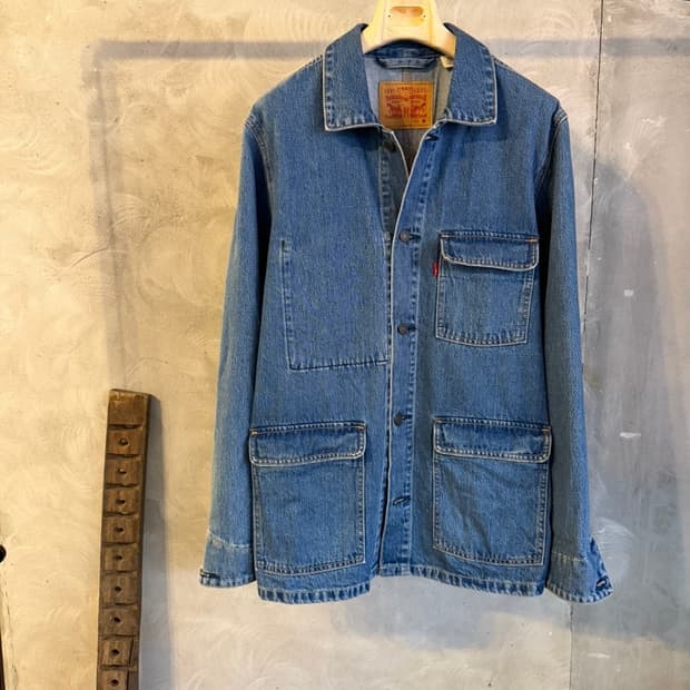 리바이스 데님 초어자켓 100