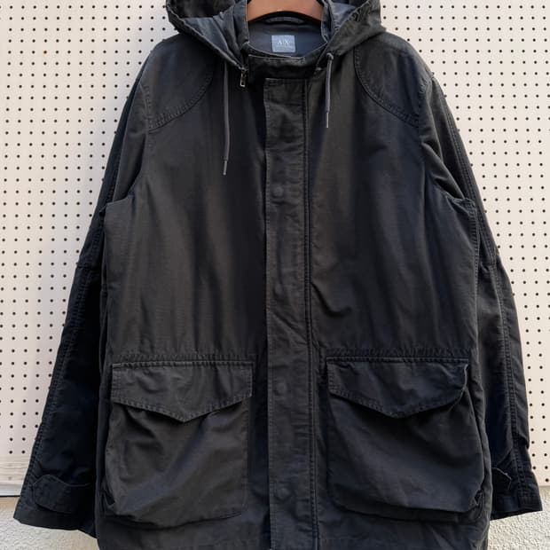 ARMANI EXCHANGE HOODED FIELD 아르마니 필드파카