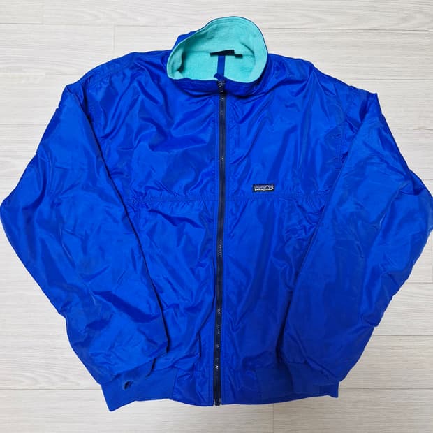 [XL] 90s 파타고니아 쉘드 신칠라 블루 민트 안감 미국제조
