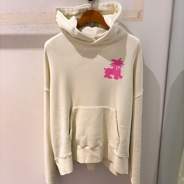 (정품/새상품) PALM ANGELS 팜 엔젤스 남성 레온 로고 후드