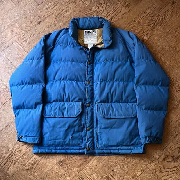 [M]80's CAMP7 캠프 세븐 헤리티지 프라임 다운 자켓