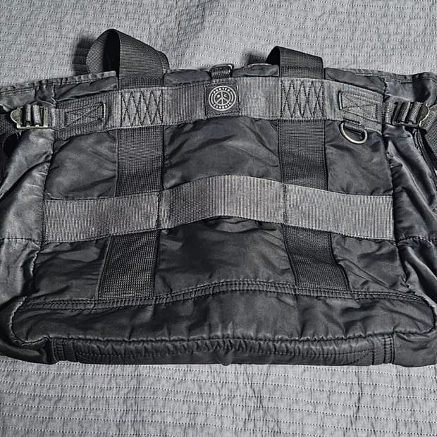 포터클래식 슈퍼 나일론 토트백 black