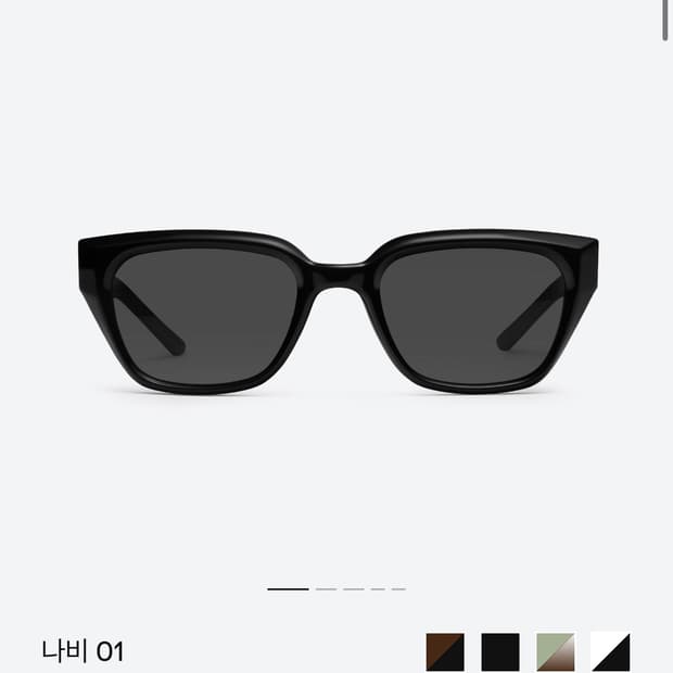 젠틀몬스터 선글라스 ‘나비‘ 