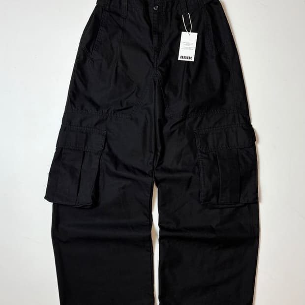 노이어 코튼 필드 와이드 팬츠 PN9476