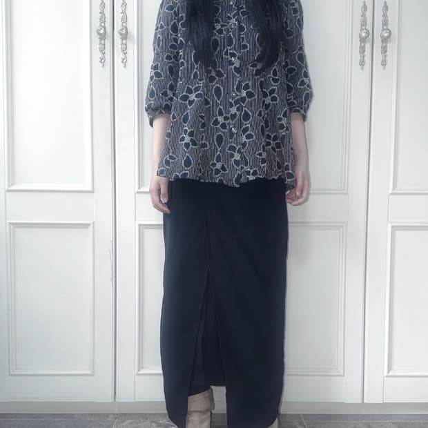 Skirt+Black Top Cody Set