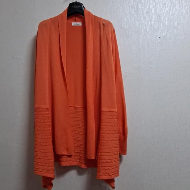 일본수입 ad dress 춘추 오렌지 숄카라 가디건 새옷66까지
일본