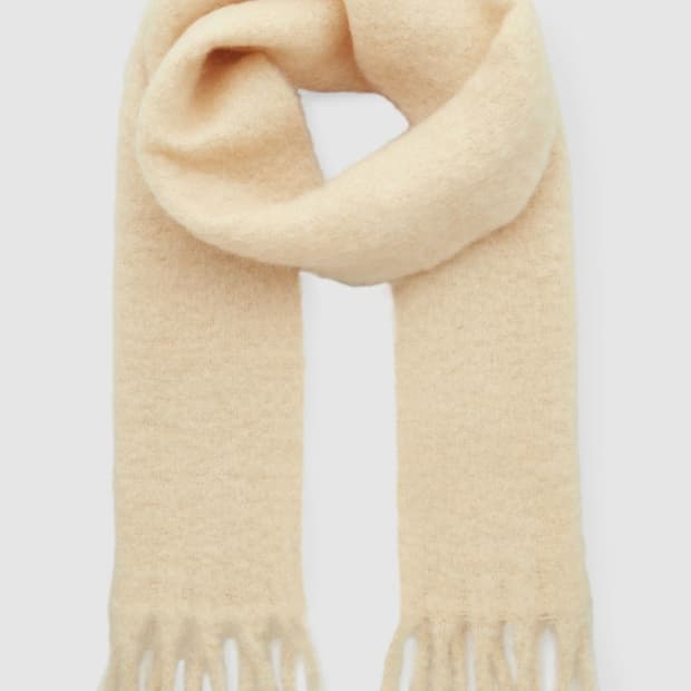Cos 코스 모헤어 머플러 아이보리