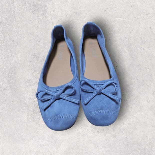 블루 리본 플랫슈즈 (240)
