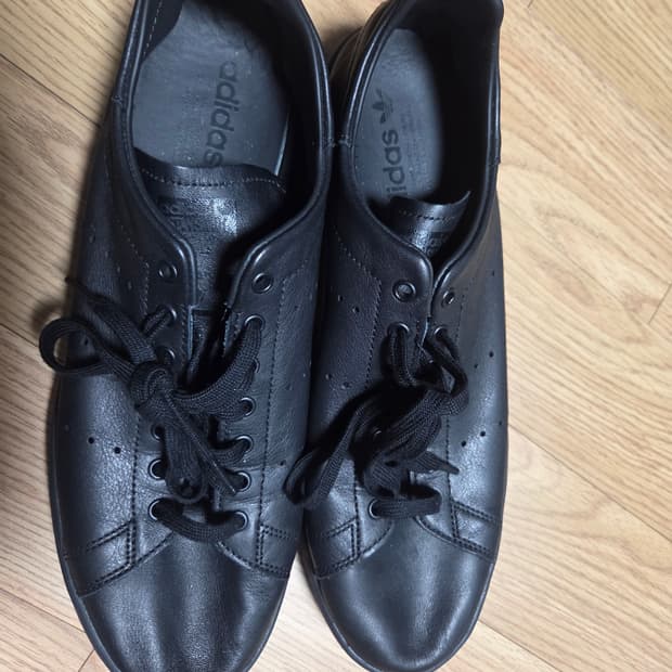 아디다스 스탠스미스 데콘 올블랙 285mm