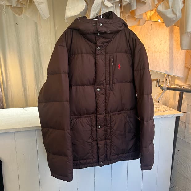 Polo Ralph Lauren 브라운 패딩