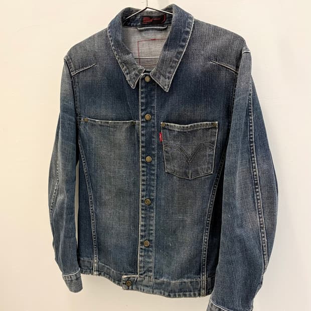 리바이스 데님 청자켓 (95size)
