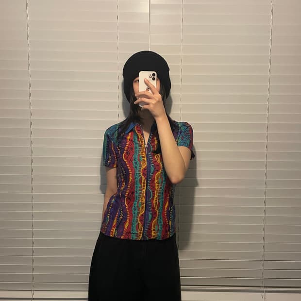 쿠지 정품 집업 카라티