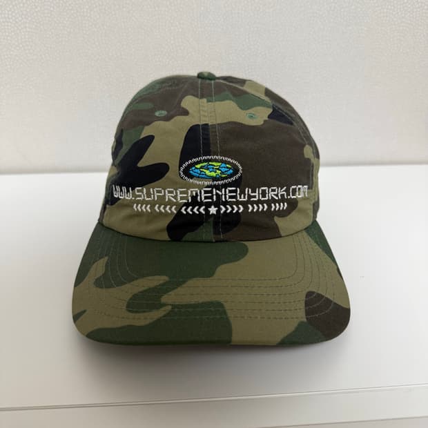 슈프림 카모 나일론 캡