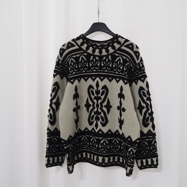 CREATEUR embroidery knit 