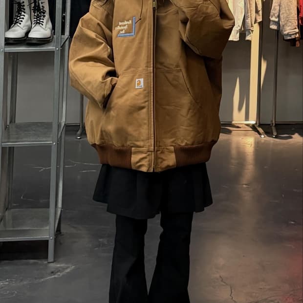 칼하트 J140 샌드스톤 액티브 워크자켓 A3612