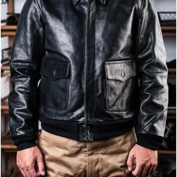 리얼시몬스 A2 차심 말가죽 자켓 XL 판매