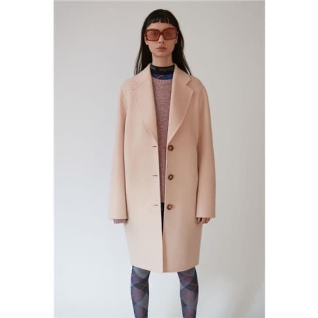 아크네 스튜디오 아발론 코트 (페일핑크)