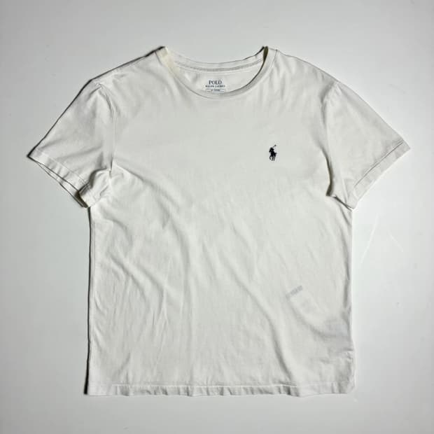 폴로 랄프로렌 베이직 포니 자수 반팔 티셔츠 R1909