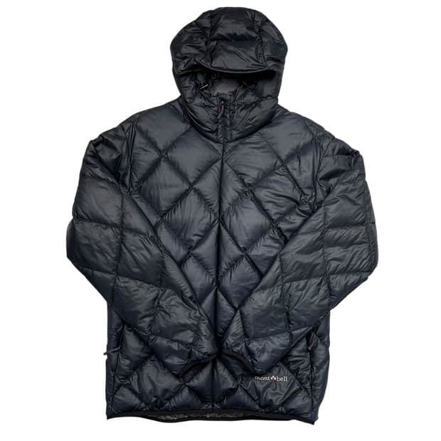 몽벨 다이아몬드 퀄팅 네이비 경량 패딩 L