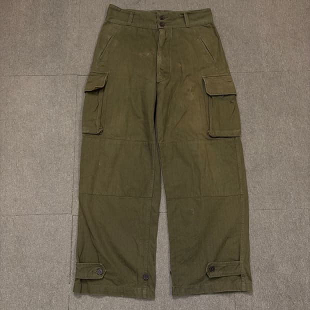 HOUSTON inc japan m-47 프랑스군 복각 빈티지 팬츠