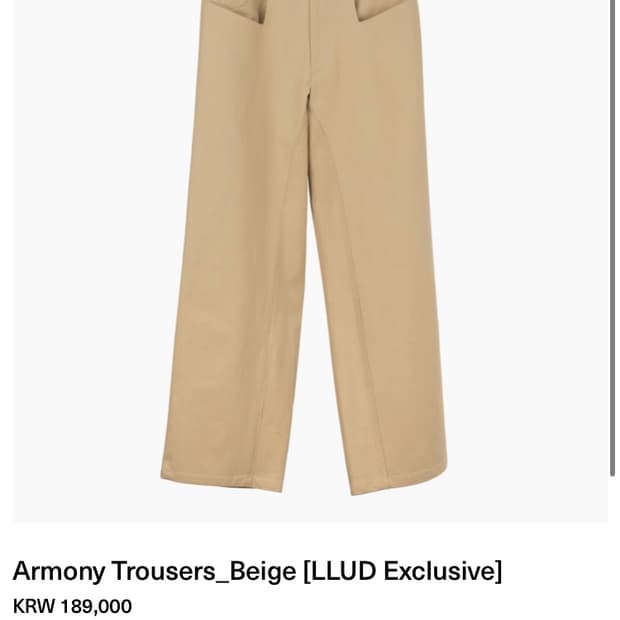 [48]아이엘 알마니 트라우저