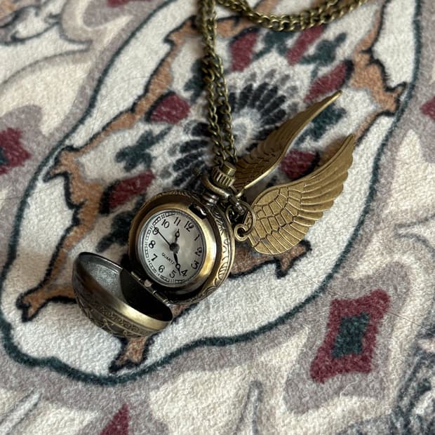 레테 빈티지 목걸이 vintage 회중시계목걸이