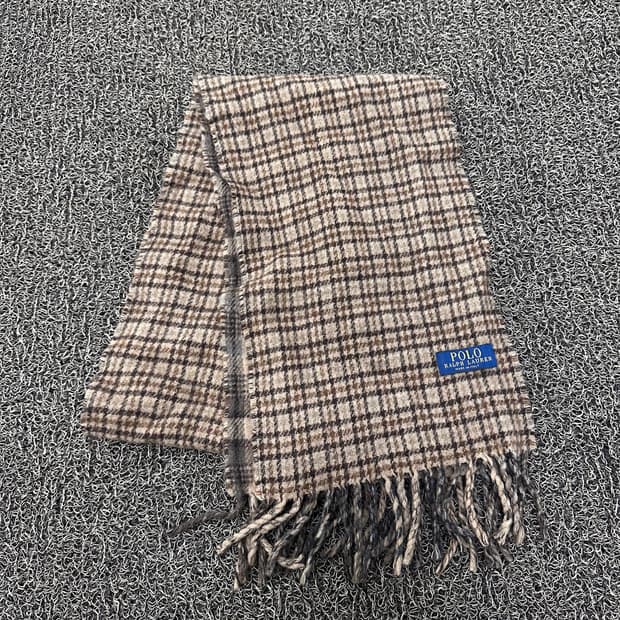 POLO 폴로 랄프로렌 체크 머플러 목도리