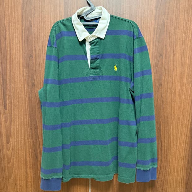 폴로 스트라이프 럭비셔츠