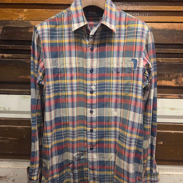 폴로랄프로렌 마드라스셔츠