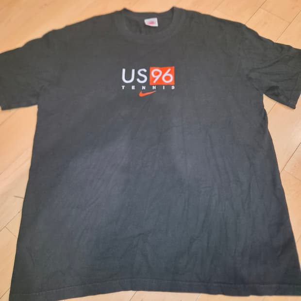 96년 나이키 US 오픈 테니스 대회 기념 반팔티 XL