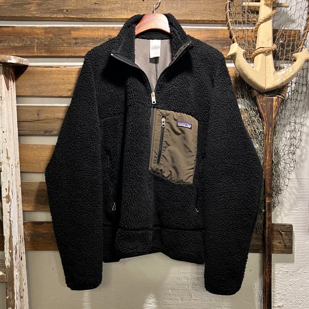 [M]00's 파타고니아 레트로 X 블랙 플리스 자켓