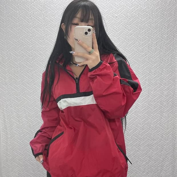 나이키 올드스쿨 레트로 90's 바람막이 아노락 L C07622