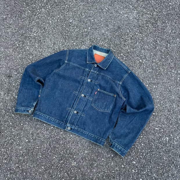 90s 리바이스 LVC 1세대 71506XX 빅E 데님자켓