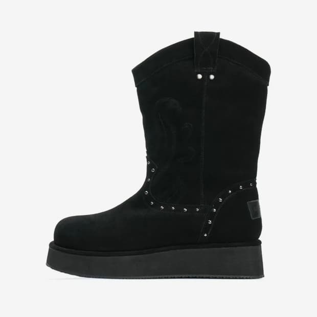 이크닉 오도어 웨스턴 퍼 부츠 230