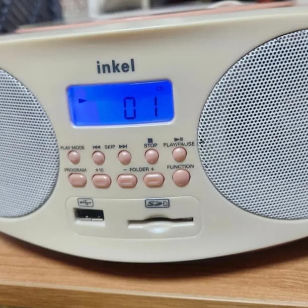 고전 헬로키티 인켈 헬로키티  CD플레이어