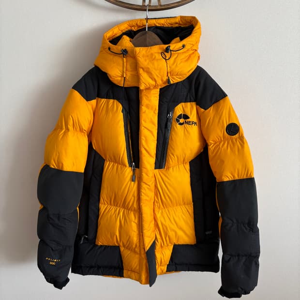 네파 800 노리미트 옐로우 패딩 자켓 100(L)