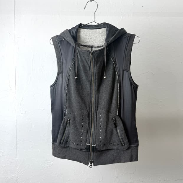 히로코 비스 +rico 투웨이 후드 베스트